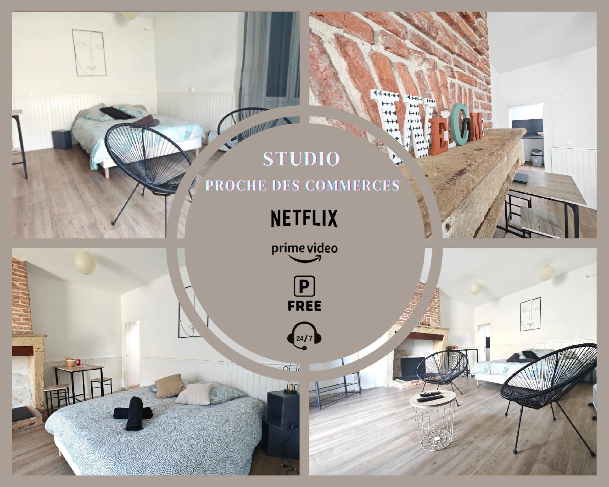 Studio Entier Proche Des Commerces - 1 A 2 Pers - Langon  Dış mekan fotoğraf